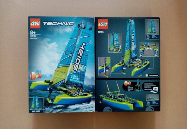 Bontatlan LEGO Technic 42105 Katamarán motorcsónak Creator City utánvé