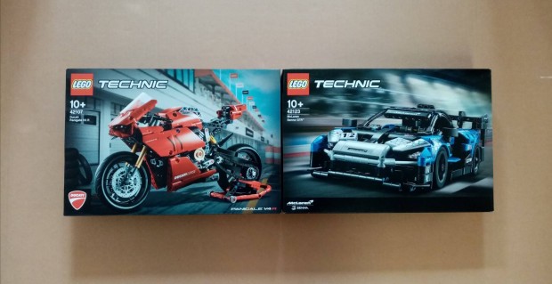 Bontatlan LEGO Technic 42107 Ducati Panigale + 42123 Mclaren Senna Fox