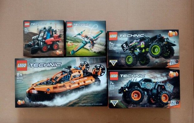 Bontatlan LEGO Technic 42116 + 42117 + 42118 + 42119 + 42120 Fox.rban