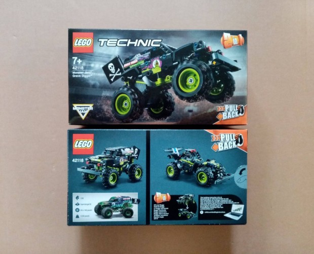 Bontatlan LEGO Technic 42118 Monster Jam Grave Digger Creator Fox.rba