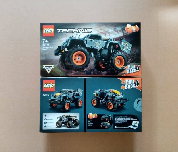 Bontatlan LEGO Technic 42119 Monster Jam Max-D & Quad. Fox.az rban