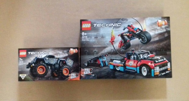 Bontatlan LEGO Technic 42119 Monster + 42106 Kaszkadr motor Fox.rban