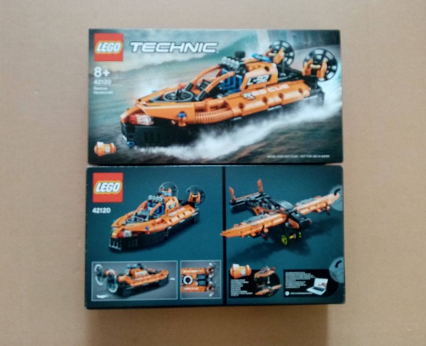 Bontatlan LEGO Technic 42120 Légpárnás mentő, repülő Creator City után