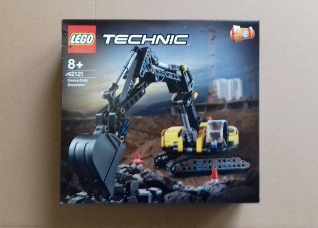 Bontatlan LEGO Technic 42121 Nagy teherbrs exkavtor -srlt utnv