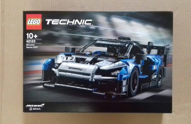 Bontatlan LEGO Technic 42123 Mclaren Senna GTR. Utnvt GLS Posta Foxp