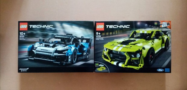 Bontatlan LEGO Technic 42123 Mclaren Senna + 42138 Ford Mustang Foxrb