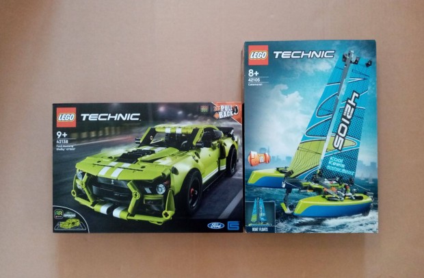 Bontatlan LEGO Technic 42138 Ford Shelby + 42105 Katamarn Fox.azrban