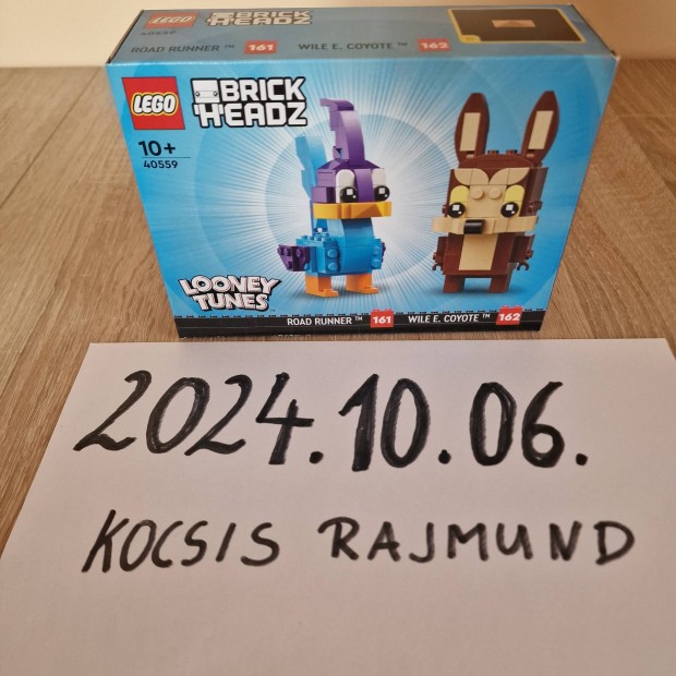 Bontatlan Lego Brickheadz Gyalogkakukk s Vili a prrifarkas 40559