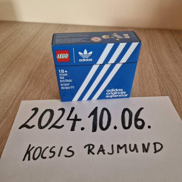 Bontatlan Lego Exkluzv Mini Adidas Originals 40486 limitlt 