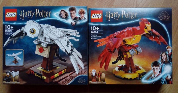 Bontatlan Lego Fawkes Dumbledore fnixe(76394) + Hedwig(75979) egyben