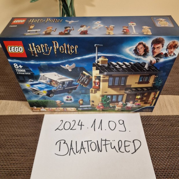 Bontatlan Lego Harry Potter 75968 Privet Drive 4 