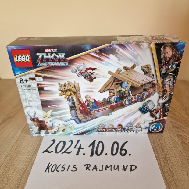 Bontatlan Lego Marvel Thor Goat haj 76208