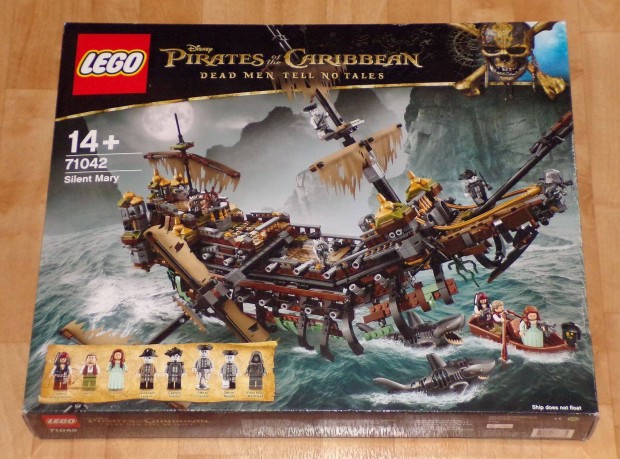 Bontatlan Lego Pirates of the Caribbean 71042 Silent Mary kszlet