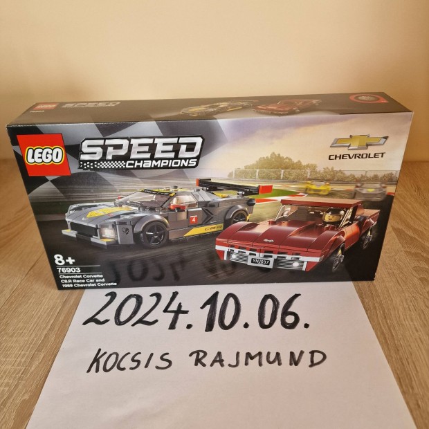 Bontatlan Lego Speed Champions 76903 Chevrolet Corvette...