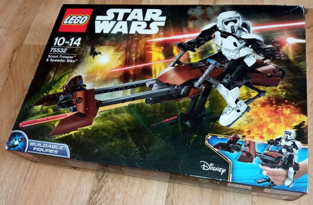 Bontatlan Lego Star Wars 75532 Scout Trooper & Speeder Bike kszlet
