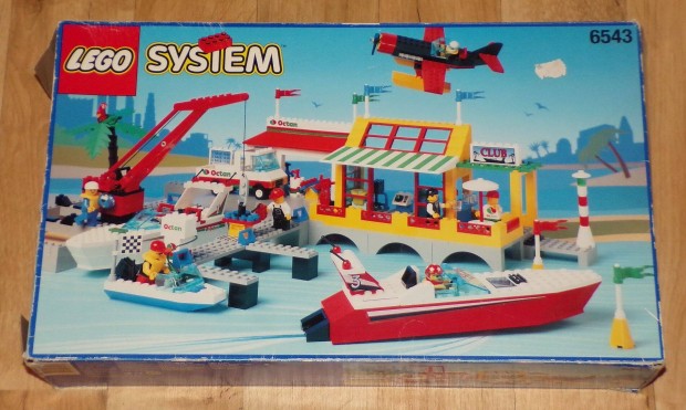 Bontatlan Lego System Town 6543 Sail N' Fly Marina kszlet MIB