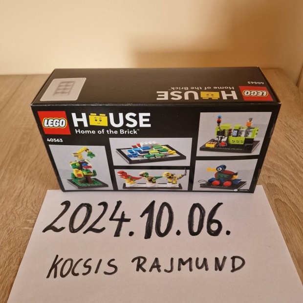 Bontatlan Lego Tisztelgs a Lego House eltt 40563 Limitlt 