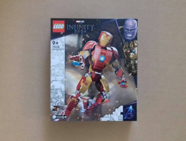 Bontatlan Marlvel Super Heroes LEGO 76206 Iron Man - Vasember figura