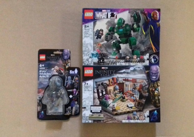 Bontatlan Marvel LEGO 76200 + 76201 + 40525 Vgjtk csata Fox.az rba