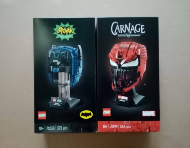 Bontatlan Marvel Super Heroes LEGO 76199 Carnage + 76238 Batman Fox.r