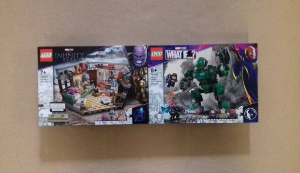 Bontatlan Marvel Super Heroes LEGO 76200 Bro + 76201 Carter Fox.azrba