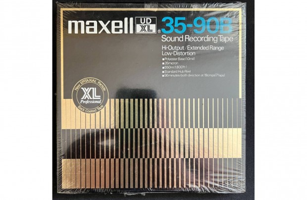 Bontatlan Maxell Udxl 35-90B orsós magnó szalag 18cm