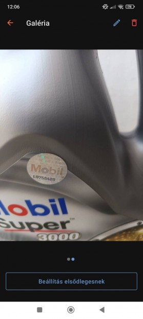 Bontatlan Mobil 3000 motorolaj olaj kenőanyag ingyen szállítás