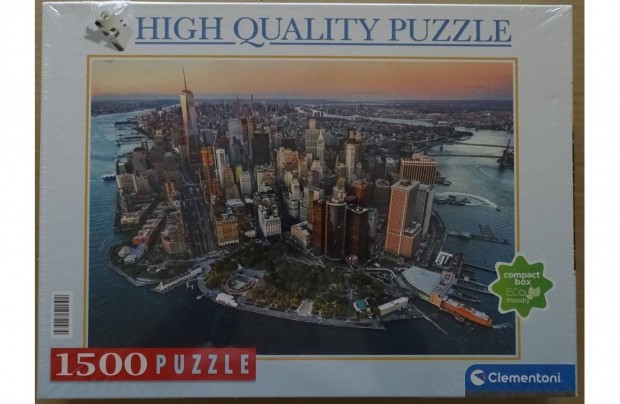 Bontatlan New York 1500 db-os puzzle Clementoni