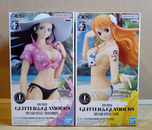 Bontatlan One Piece Glitters & Glamours Nami+Nico Robin Splash Style