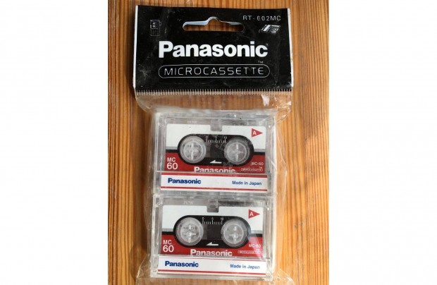 Bontatlan Panasonic MC 60 mikrokazetta (2 darab)
