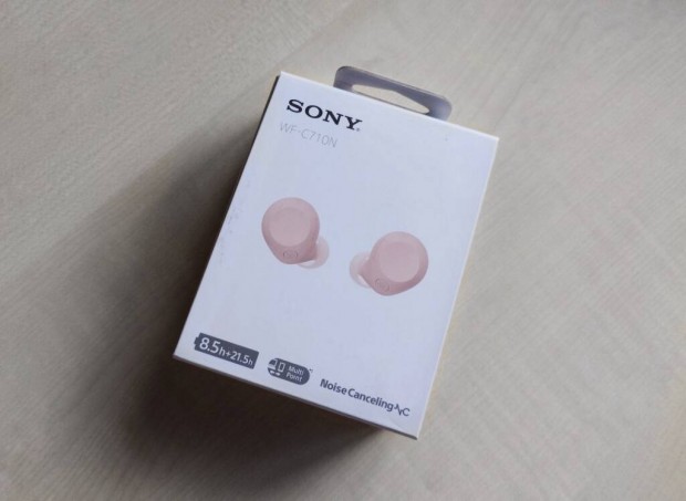 Bontatlan Sony WF-C710NB rózsaszín & fekete szín