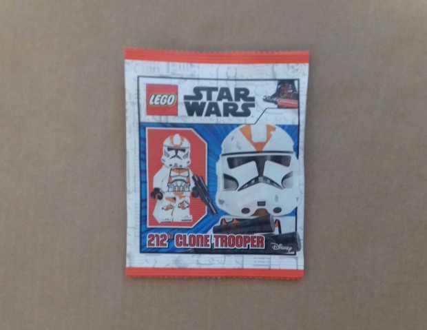 Bontatlan Star Wars LEGO 212th Clone Trooper minifigura. Utánvét levél