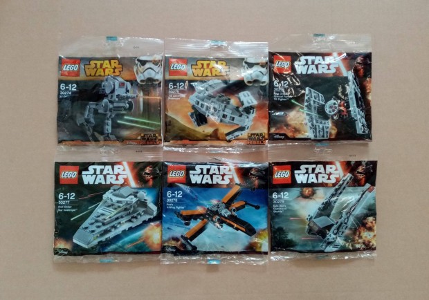 Bontatlan Star Wars LEGO 30274 30275 30276 30277 30278 30279 Fox.rba