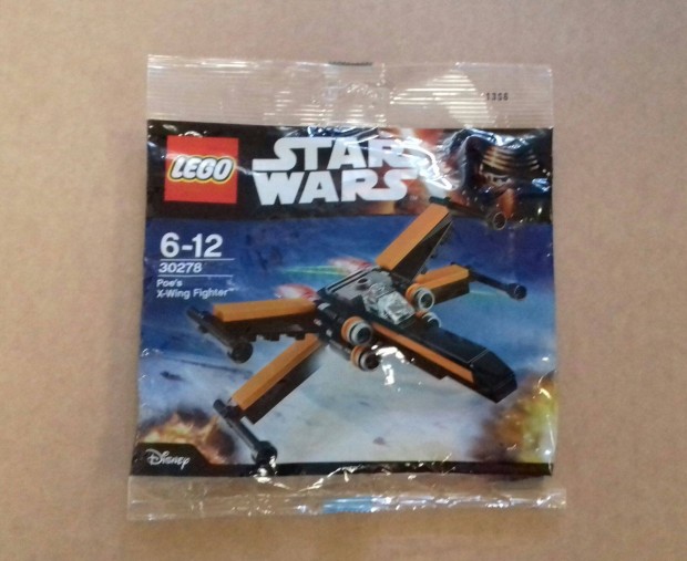 Bontatlan Star Wars LEGO 30278 Poe dameron X-szrnyja a 75102 kicsibe