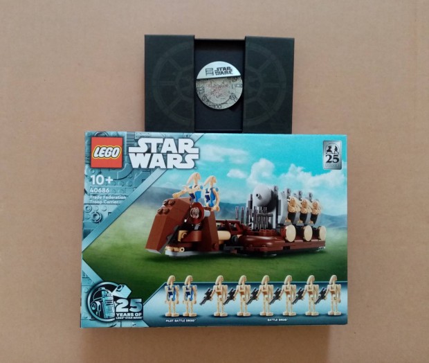 Bontatlan Star Wars LEGO 40686 5008818 Battle of Yavin Coin rme Foxr