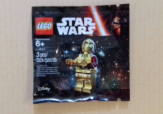 Bontatlan Star Wars LEGO 5002948 C-3PO Droid. Levl utnvt Fox GLS