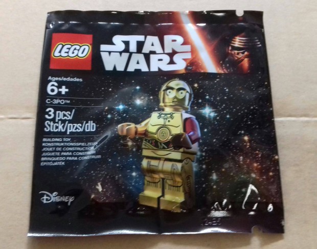 Bontatlan Star Wars LEGO 5002948 C-3PO Droid. Levl utnvt GLS Foxpos