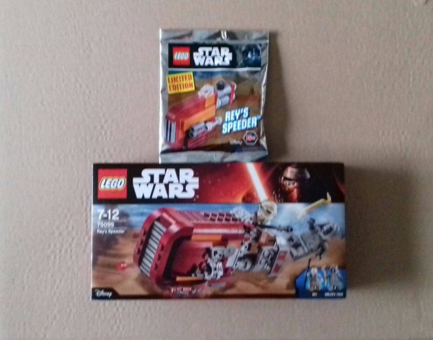 Bontatlan Star Wars LEGO 75099 Rey siklja + zacsks Rey sikl Fox.rb