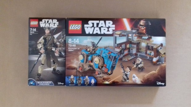 Bontatlan Star Wars LEGO 75113 Rey + 75148 sszecsaps a Jakkun Foxrb