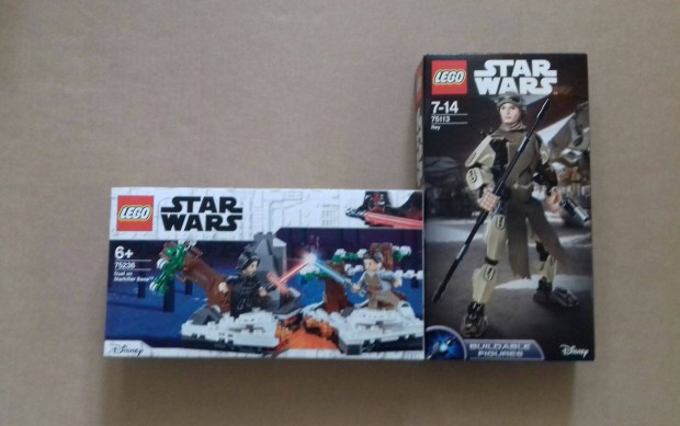 Bontatlan Star Wars LEGO 75113 Rey + 75236 Prbaj a Starkiller Fox.rb