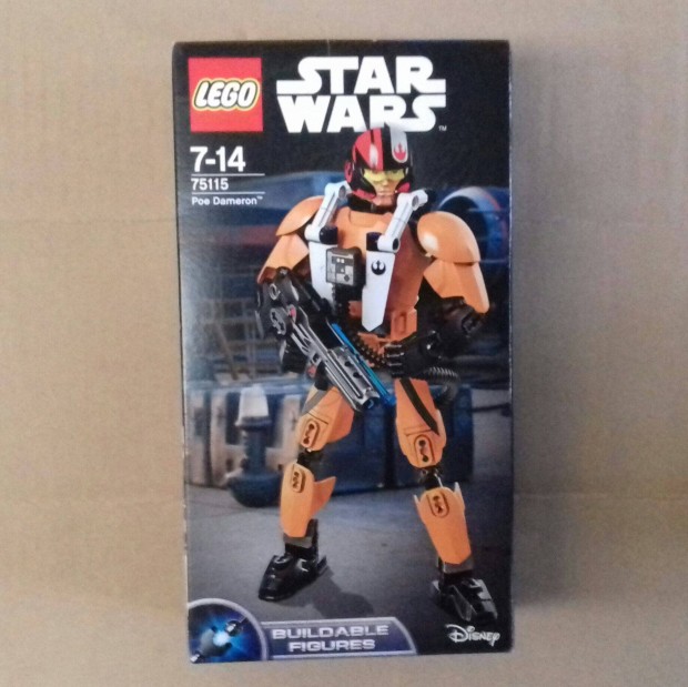 Bontatlan Star Wars LEGO 75115 Poe Dameron +17f pthet figura Foxrb