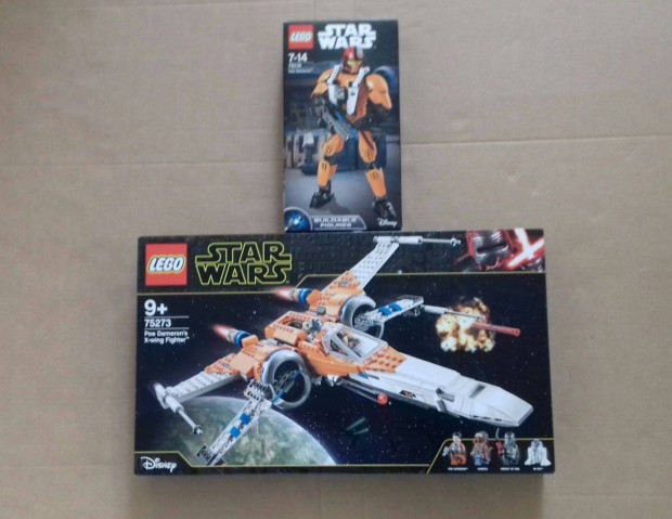 Bontatlan Star Wars LEGO 75115 Poe Dameron + 75273 X-szrnyja Foxrba