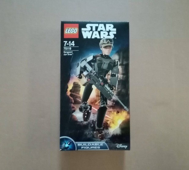 Bontatlan Star Wars LEGO 75119 Sergeant Jyn Erso elad +15 figura Fox