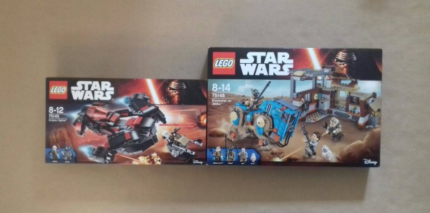 Bontatlan Star Wars LEGO 75145 Eclipse Fighter + 75148 Encounter Foxr