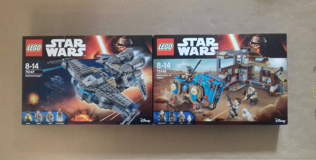 Bontatlan Star Wars LEGO 75147 Starscav+ 75148 Encounter on Jakku Fox