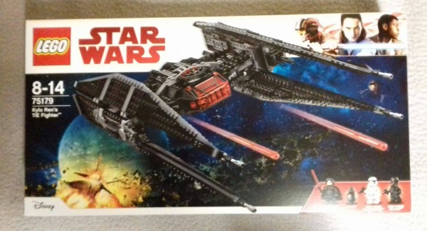 Bontatlan Star Wars LEGO 75179 Kylo Ren TIE Fighter. Utnvt Posta