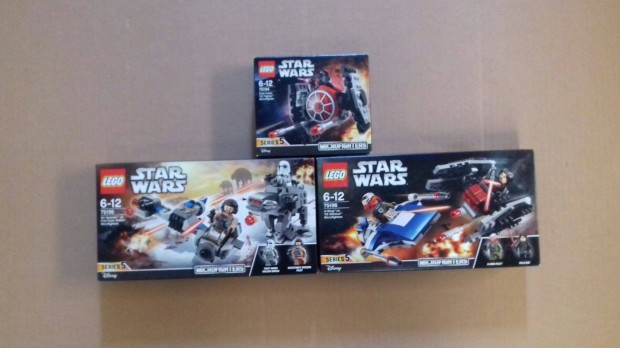 Bontatlan Star Wars LEGO 75194 TIE + 75195 + 75196 Microfighter Fox.r