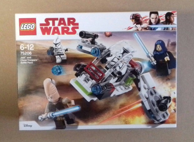 Bontatlan Star Wars LEGO 75206 Jedi s klnkatona harci cs. Utnvt GL