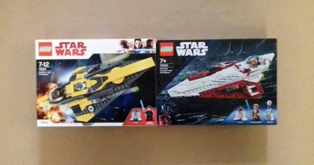 Bontatlan Star Wars LEGO 75214 Anakin + 75333 Obi-Wan Starf. Fox.rba