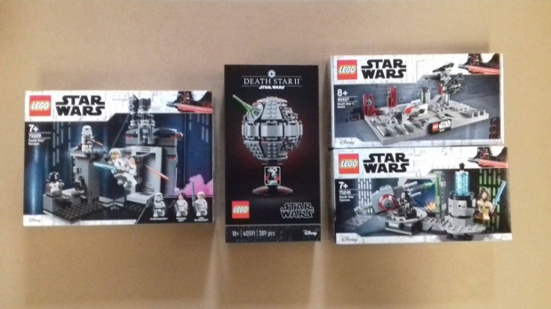 Bontatlan Star Wars LEGO 75229 + 75246 + 40407 + 40591 Death Star Fox